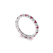 Eternity Band in White Gold | AUWL Assembly