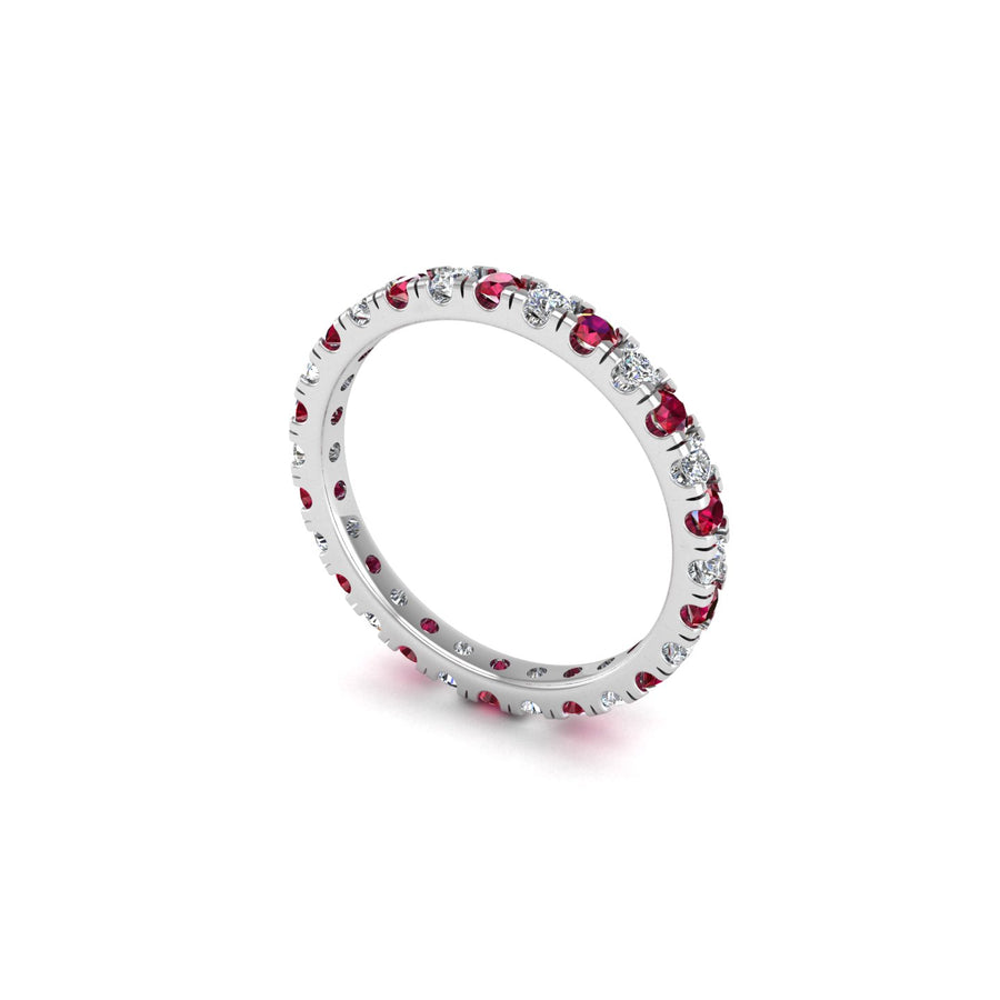 Eternity Band in White Gold | AUWL Assembly