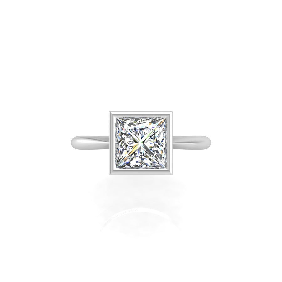 Celestial Solitaire Ring - Diamond Princess