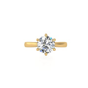 Sirius Solitaire Ring - Diamond Round
