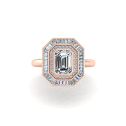 Maestro's Choice Target Ring - Diamond Emerald