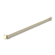 stellar tennis princess lab-created diamond bracelet