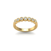 the big dipper seven-stone round lab diamond wedding band