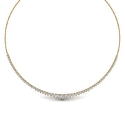 you're the one tennis necklace with lab-grown diamonds